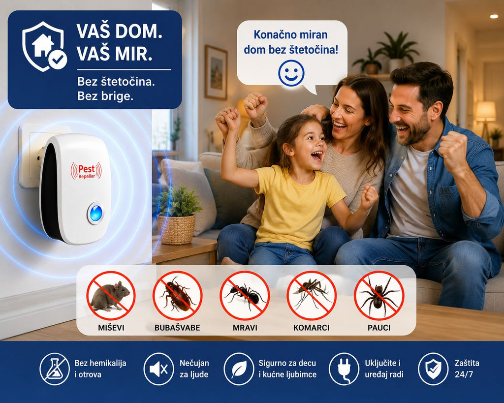 Ultrazvučni Rasterivač Štetočina