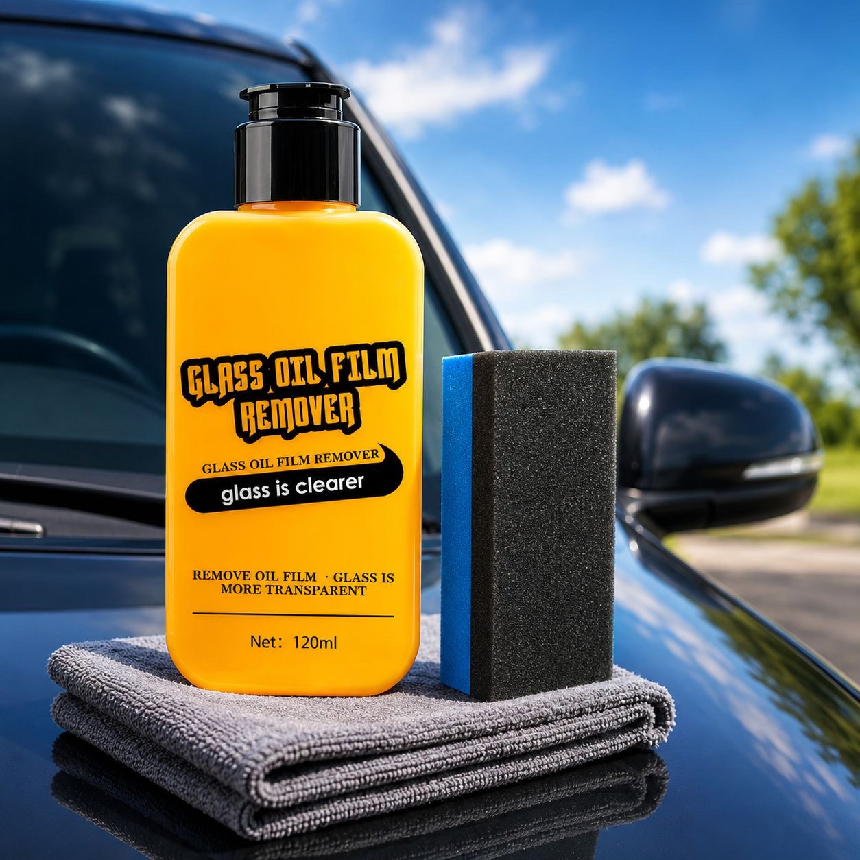 Glass Oil Film Remover – Sredstvo za uklanjanje masnog filma sa auto stakala