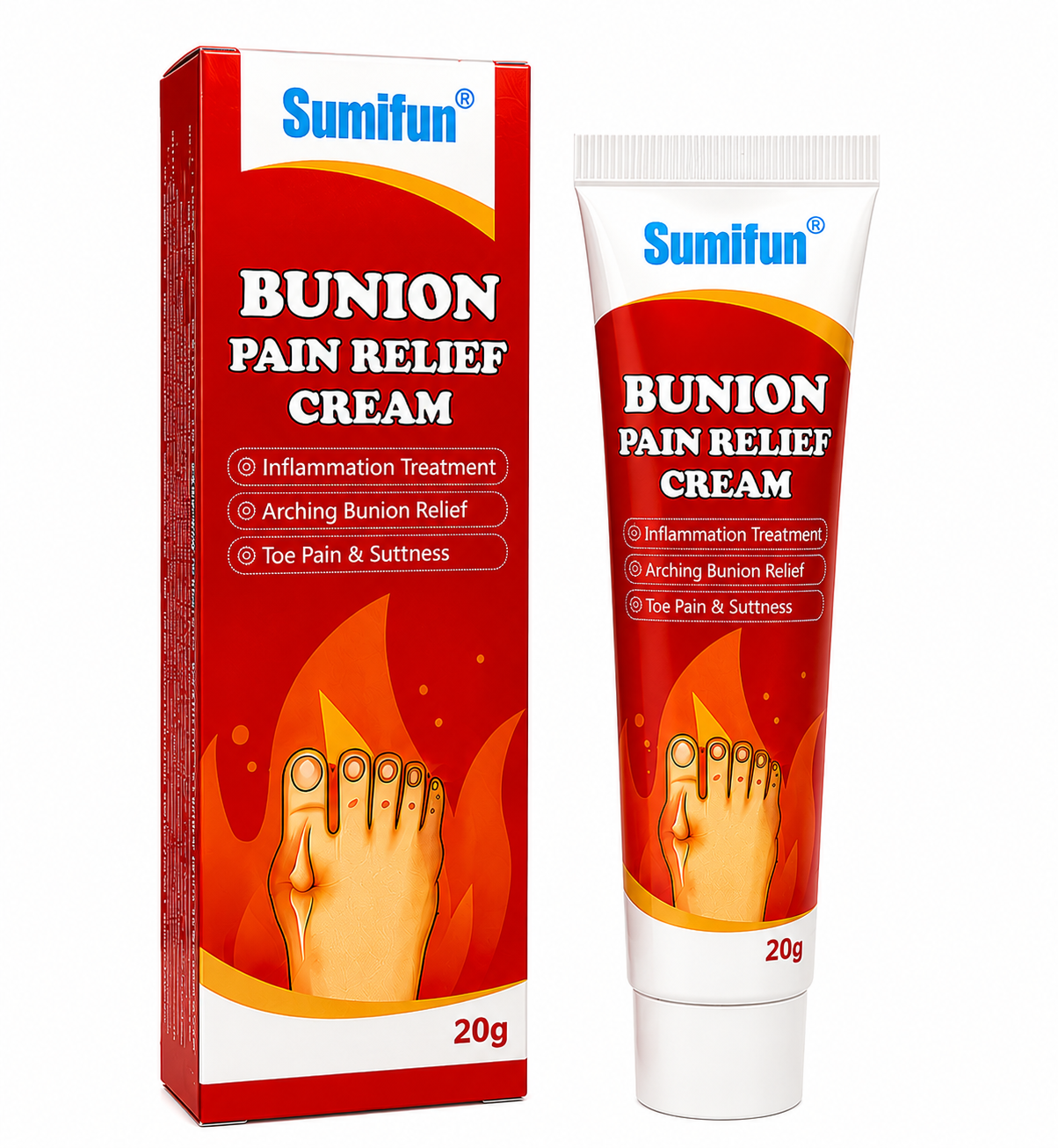 Bunion Care- KREMA  PROTIV ČUKLjEVA  1+1 GRATIS